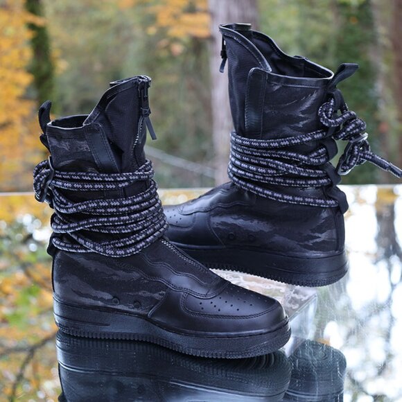 Nike SF Air Force 1 High Black - Picture 2 of 13